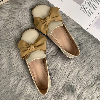 Elegant British Style Women Flat Shoes