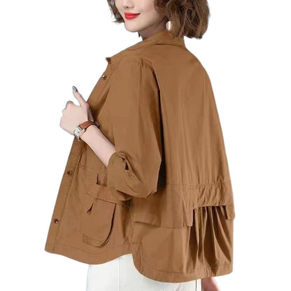 Thin Short Wind Coat – Coats Outfits Women & Lightweight Everyday Style