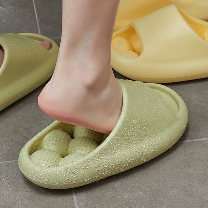 Anti Skid Cute Bubble Ball Women Bathroom Slippers
