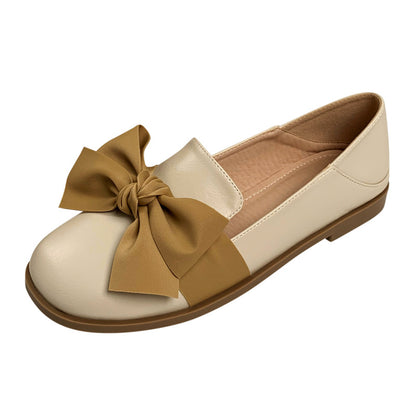 Elegant British Style Women Flat Shoes