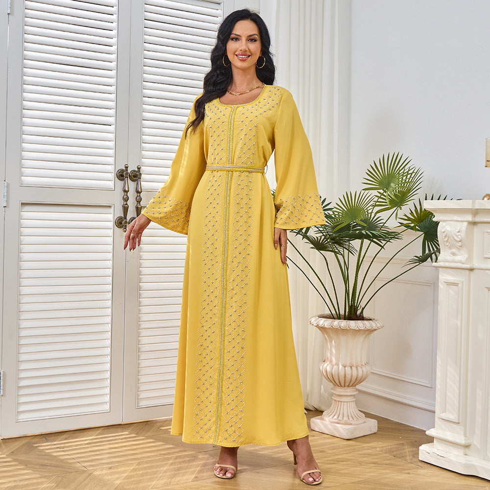 Yellow Long Party Dress | Elegant Summer Wedding Guest & Evening Dress for Women