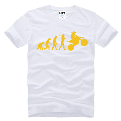 Womens Human Evolution Cool Summer T Shirts