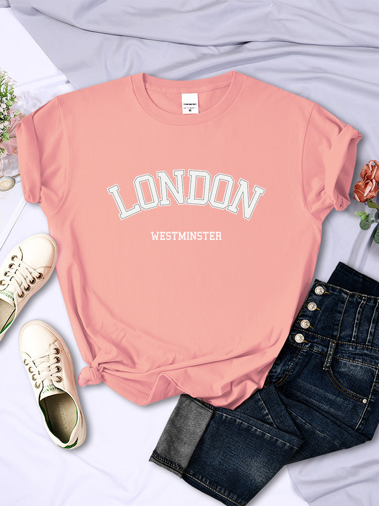 Womens Casual London Summer T Shirts