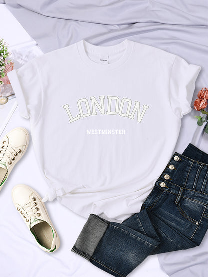 Womens Casual London Summer T Shirts