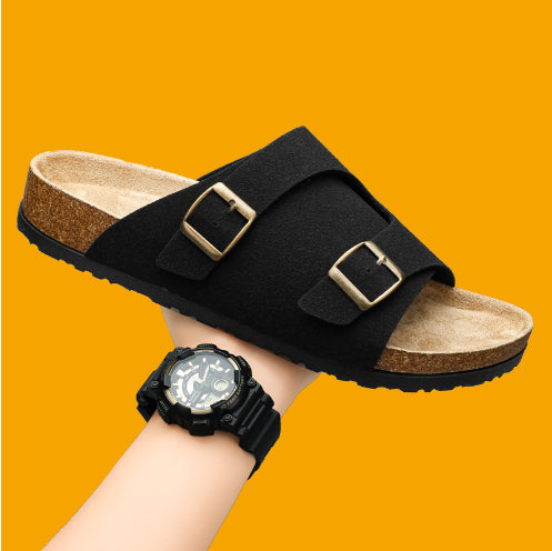 Super Comfortable Insole Japanese Mori Style Cork Women Sandals