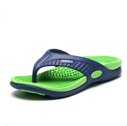 Unisex Flat Rubber Slippers – Casual Indoor & Outdoor Comfort Shoes