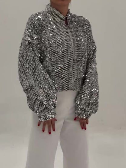 2025 Spring Autumn Womens Medium Length Cable Knit Cardigan Casual Loose Fit Solid Color Jacket