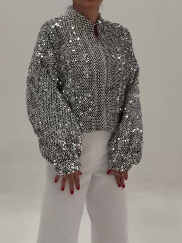 2025 Spring Autumn Womens Medium Length Cable Knit Cardigan Casual Loose Fit Solid Color Jacket