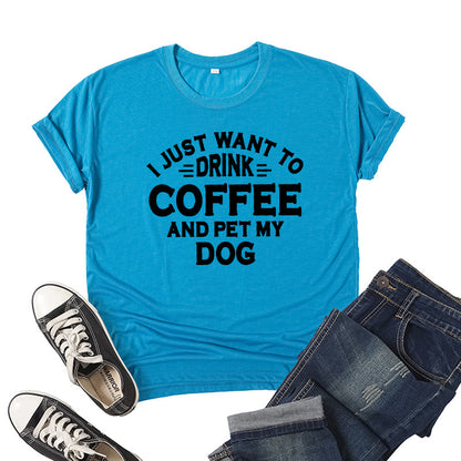 Rules For Monday Printed O Neck T Shirts For Women