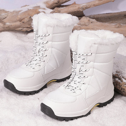 Extreme Cold Womens Snow Boots Super Thick Cold Proof For Minus 40 C Waterproof
