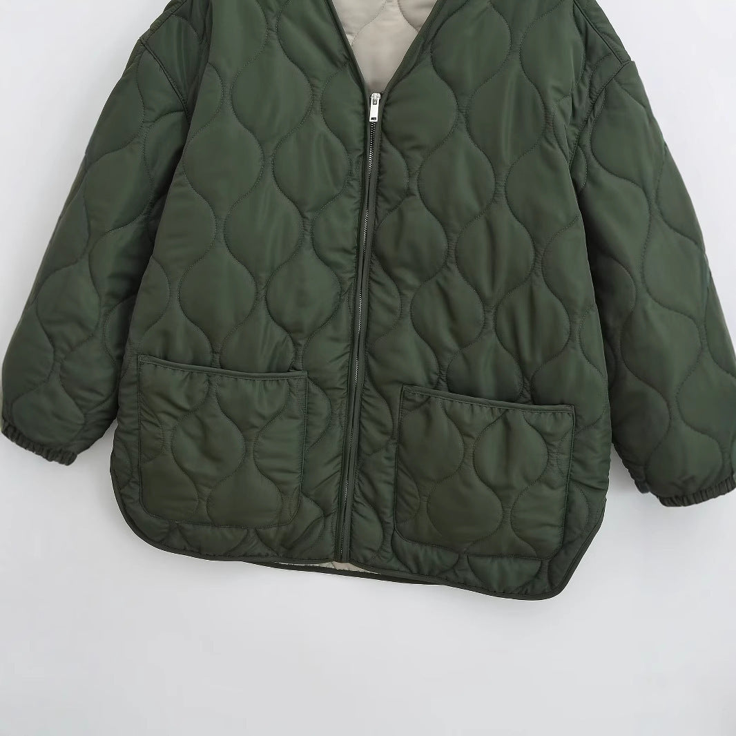 Loose Style Crop Jackets