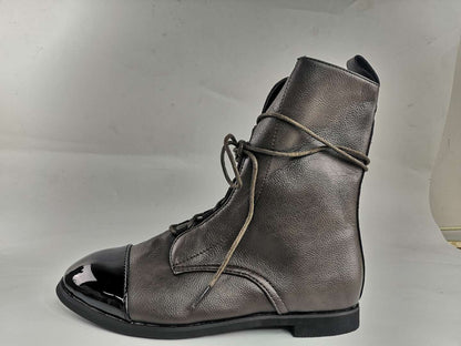 Butterfly Knot Design Elegant Mid Calf Women Boots