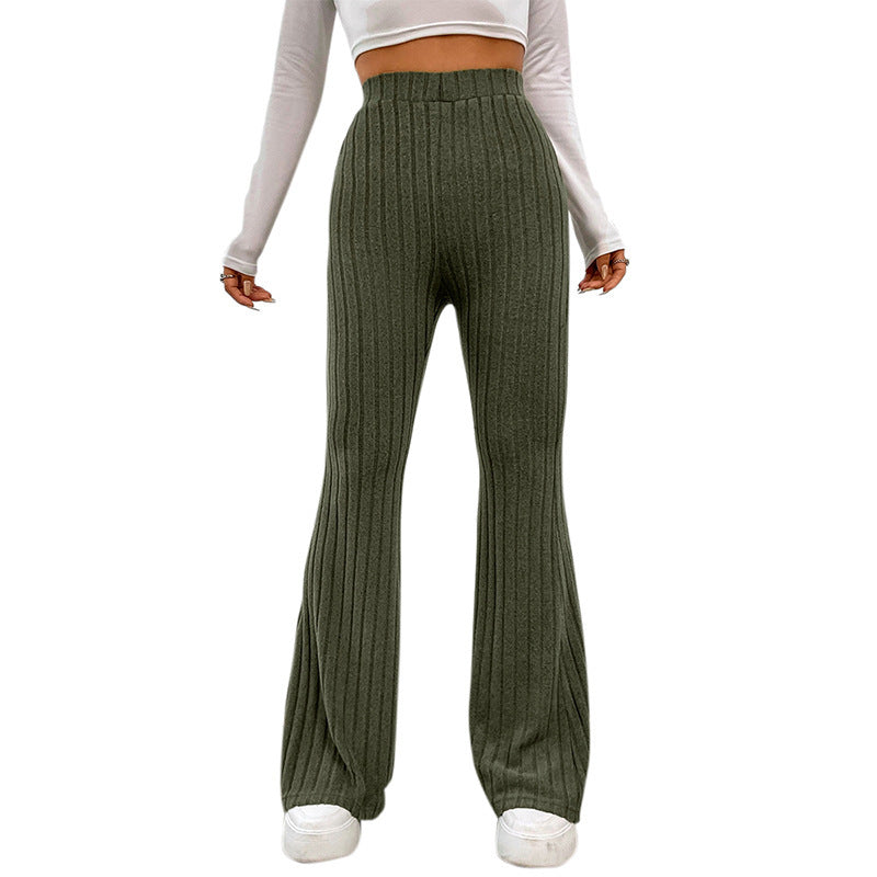 Women’s High Waist Collage-Stitch Trousers – Lightweight Urban Streetwear Pants