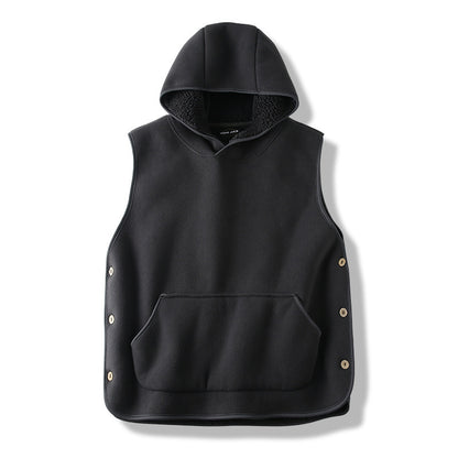Corduroy Puffer Vest Stylish Sleeveless Jacket For Fall Winter
