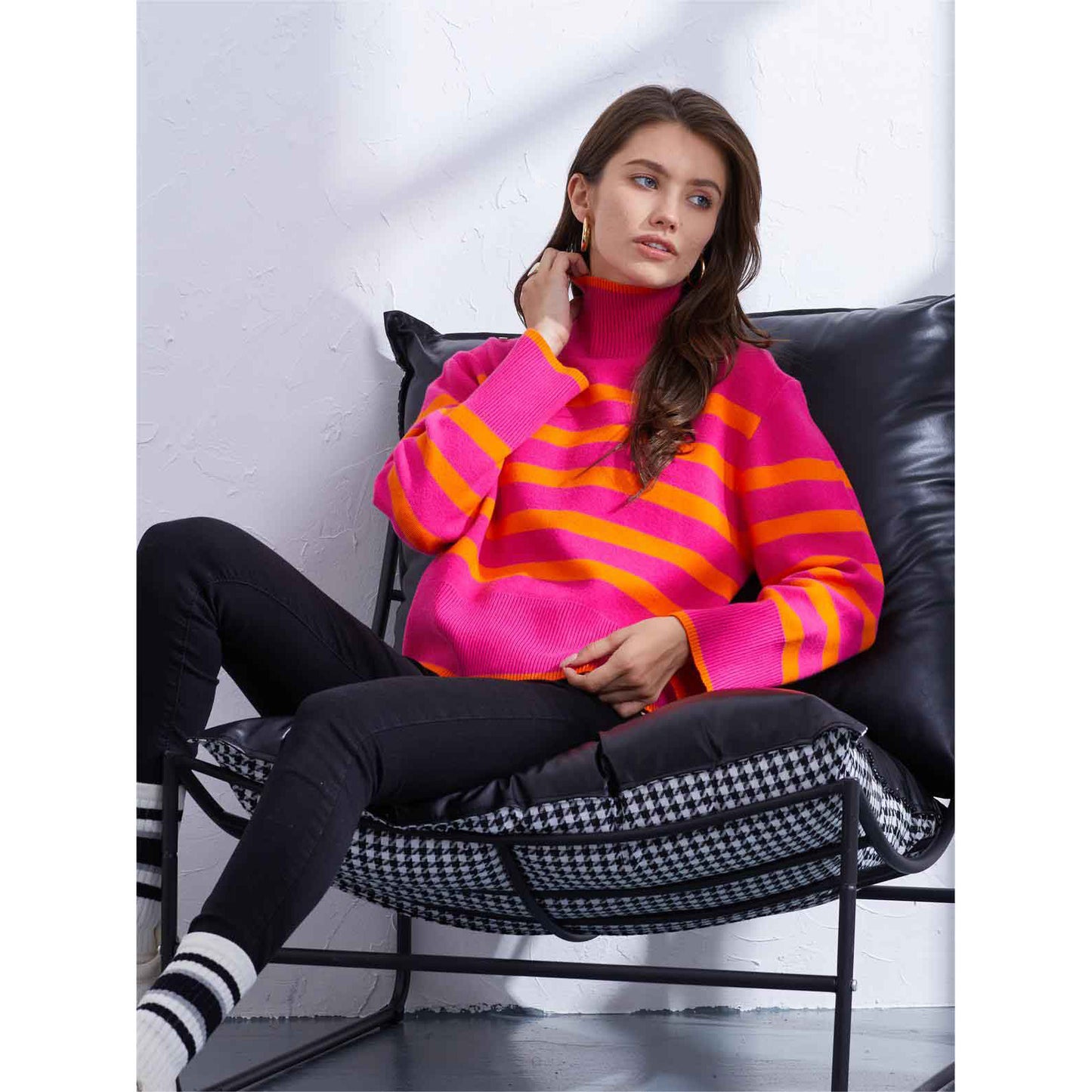 Casual All-Matching Warm Sweater for Women – Cozy Fall & Winter Knitwear