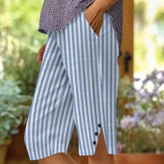 Floral Mid-Waist Casual Shorts Women – Vibrant Summer Outfit