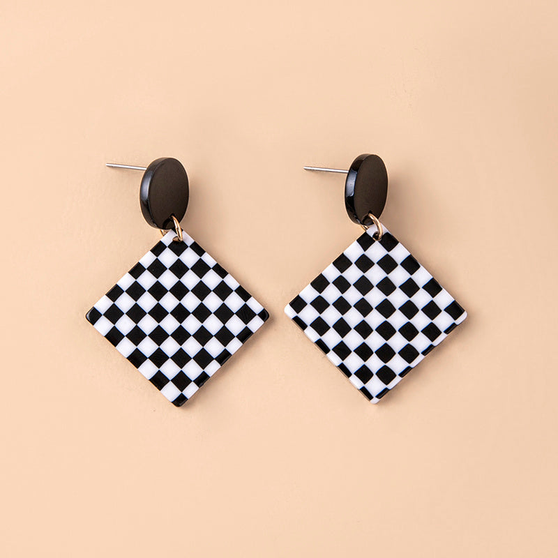 New Square Women Drop Earrings