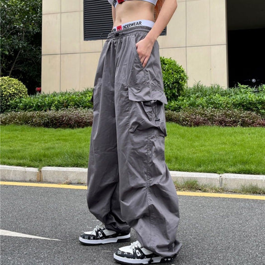 Vintage 90s Style Low Waist Cargo Pant For Women