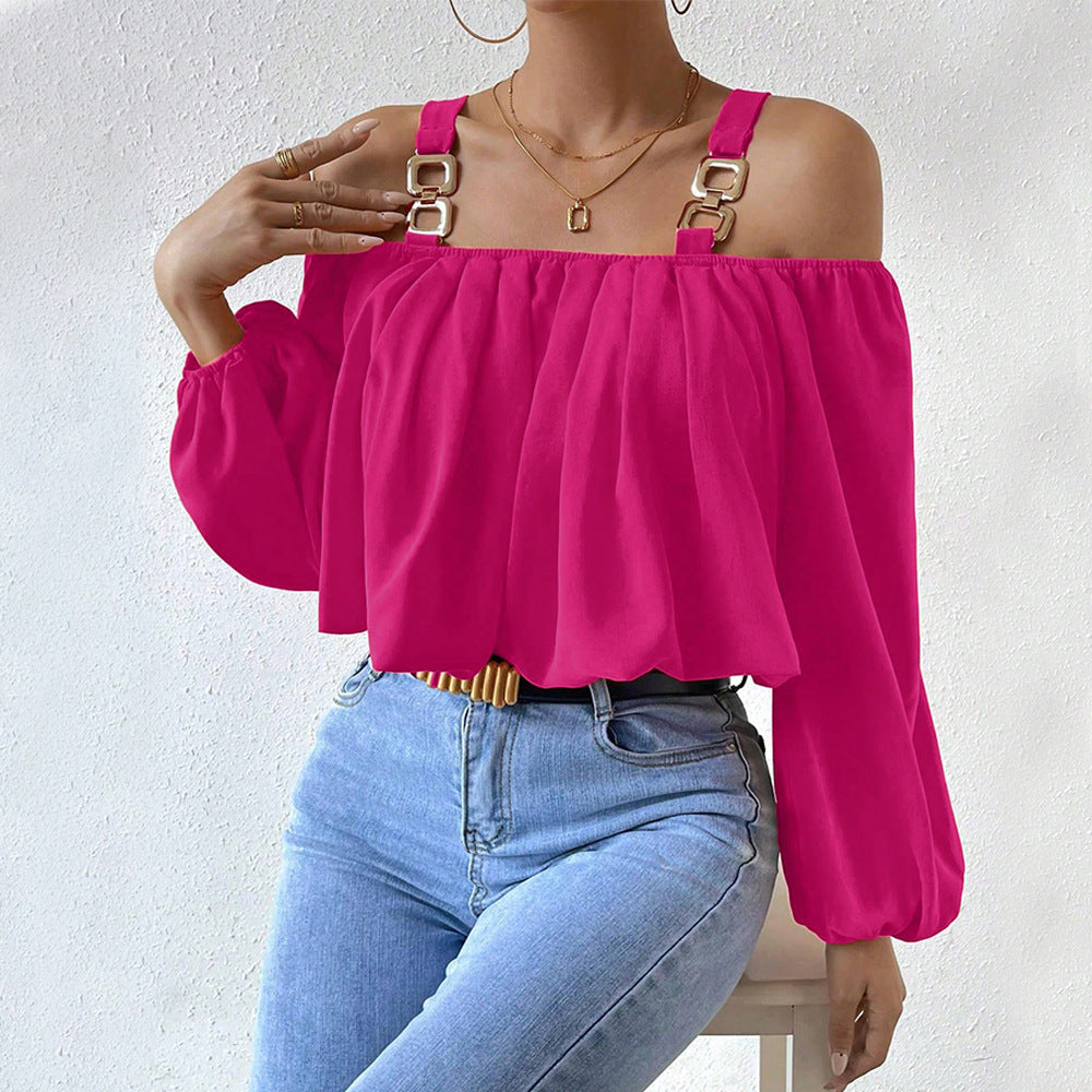 Lantern Sleeve Loose Crop Top – Stylish Summer & Streetwear for Women