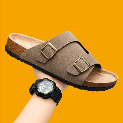 Super Comfortable Insole Japanese Mori Style Cork Women Sandals
