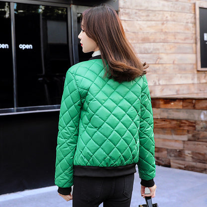 Korean-Inspired Slim-Fit Cotton Puffer Jackets – Coats Outfits Women & Chic Transitional Layering