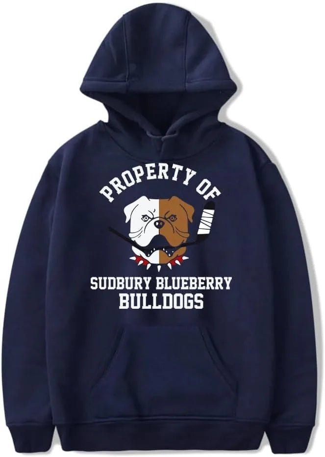 Shoresy TV Series Hoodie – Blueberry Bulldogs 69 Logo Unisex Hip-Hop Pullover