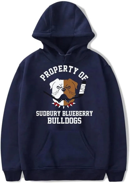 Shoresy TV Series Hoodie – Blueberry Bulldogs 69 Logo Unisex Hip-Hop Pullover