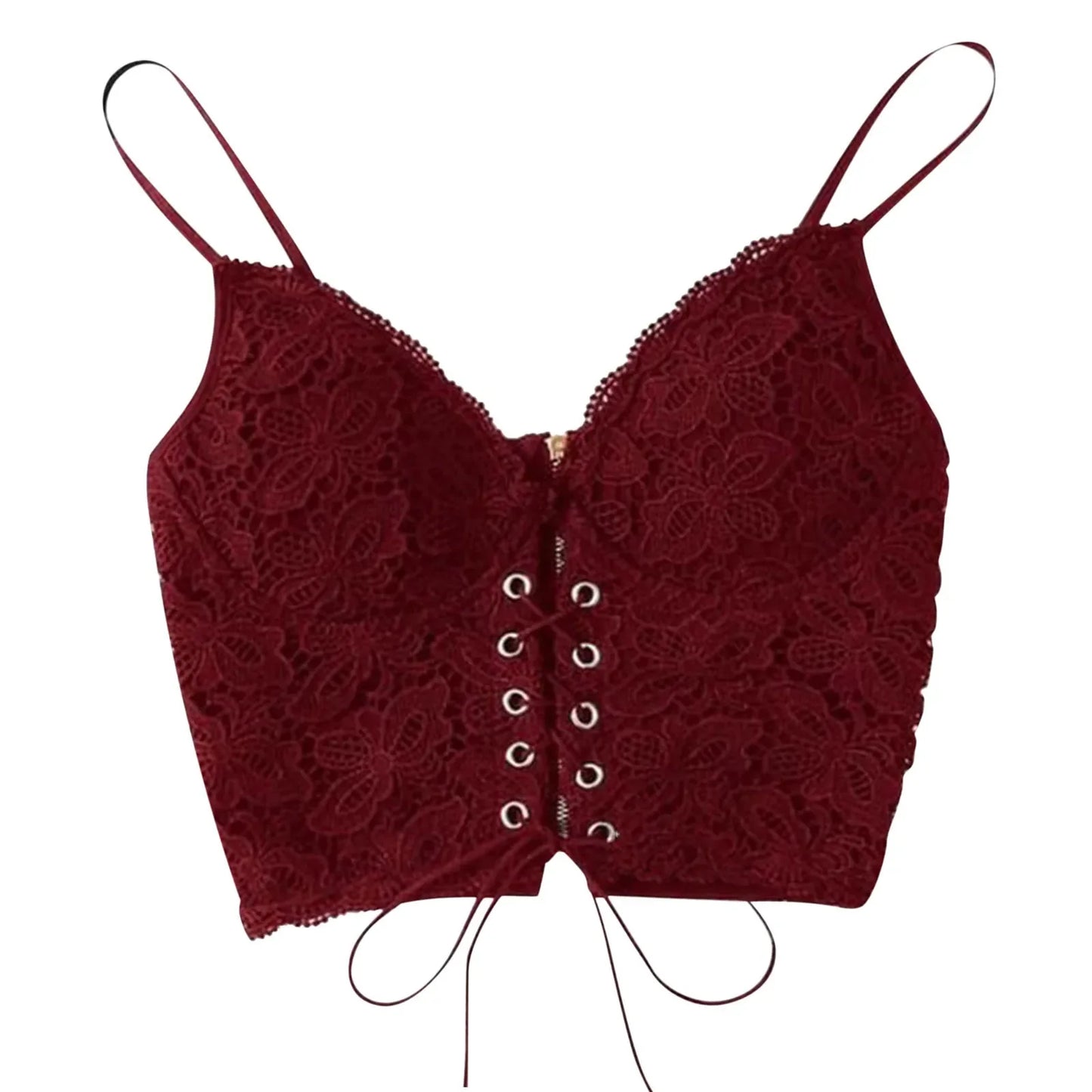 Celestial Detail: Golden Star Seamless Crop Top