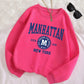 Manhattan New York Printed Crew Neck Sweatshirts