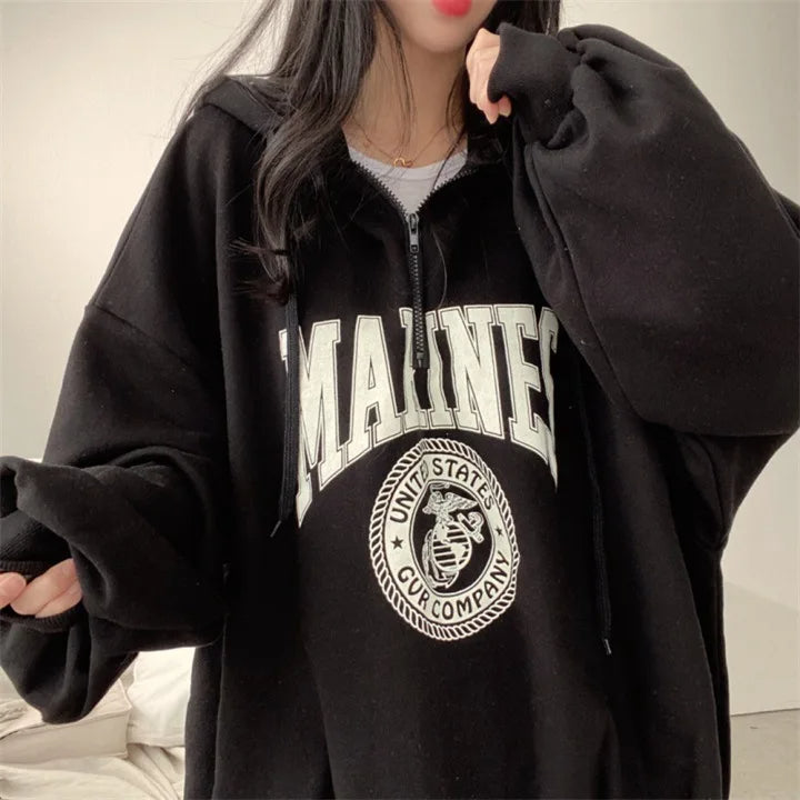 New Autumn Winter Fashion Casual Warm Oversized Hoodies