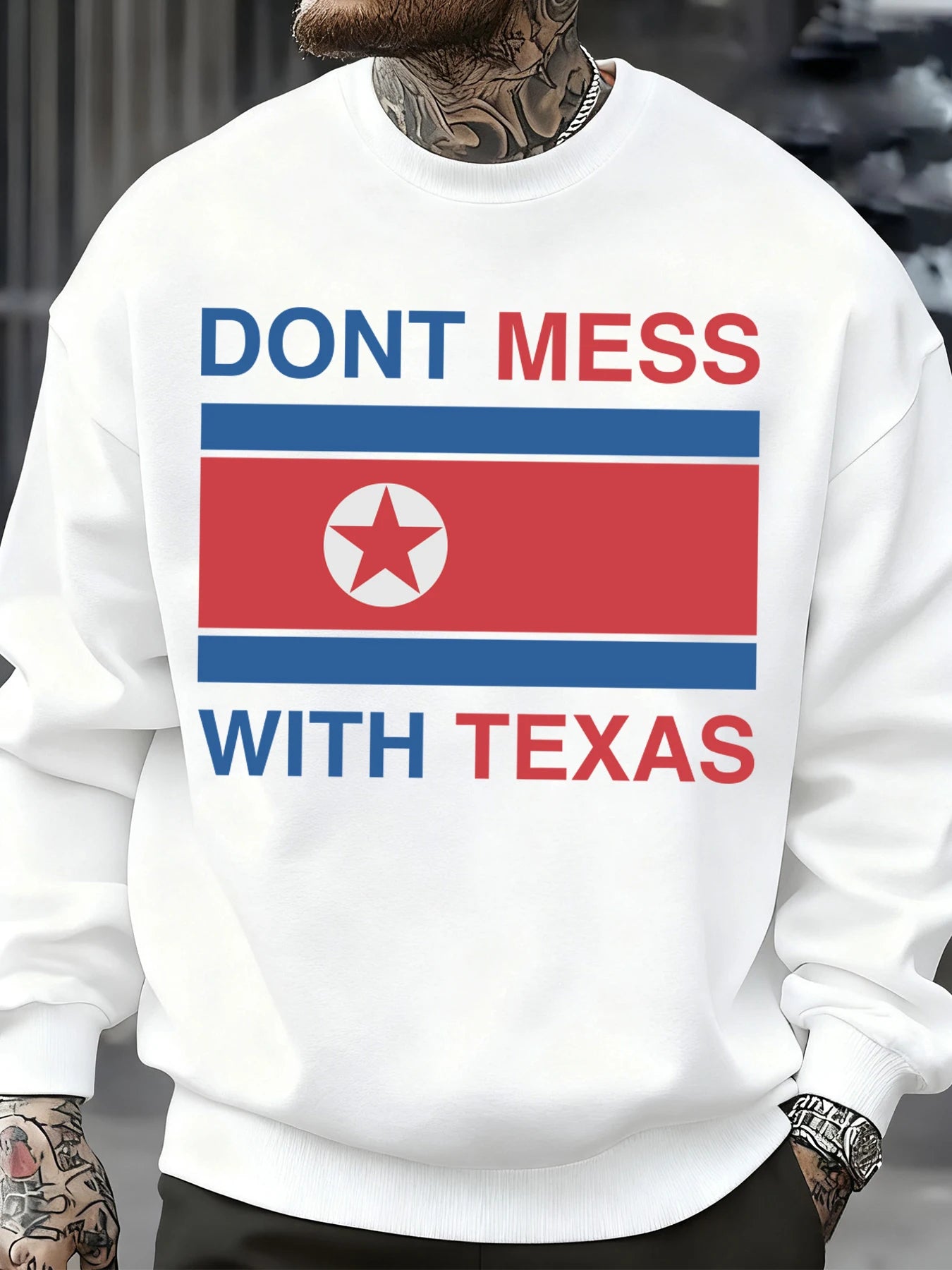 Womens The Wild West Texas State Sweatshirts