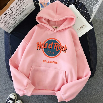 Casual Women's Florida Hard Rock Cafe Hoodies