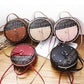 Women Vintage Circular Crossbody Bags