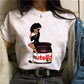 Womens Happy Nutella T-Shirt Summer Casual Cloths