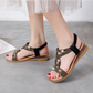 Women Diamond Decor Style Flat Comfortable Summer Sandal Slipper