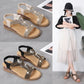 Women Diamond Decor Style Flat Comfortable Summer Sandal Slipper