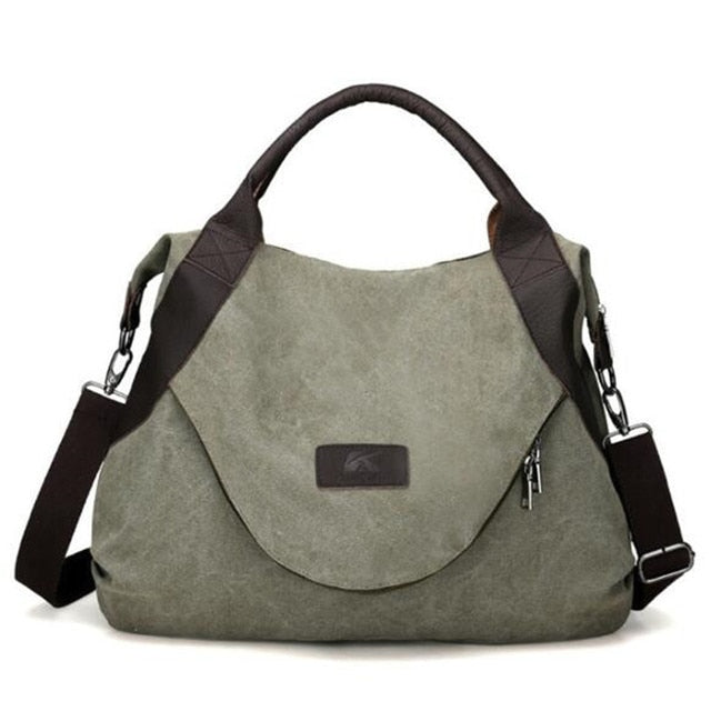 Women Soft Adjustable Canvas Handbags