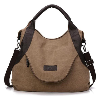 Women Soft Adjustable Canvas Handbags