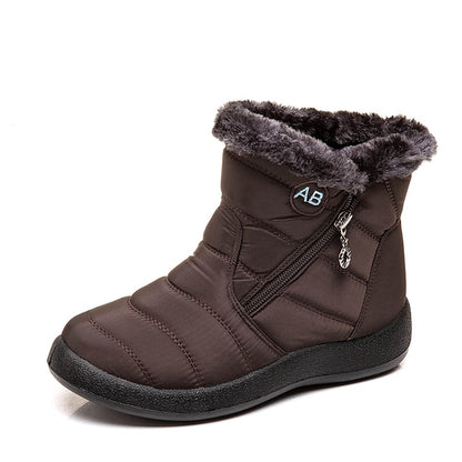 Womens Winter Front Up Zipper Cool Boots