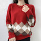 Geometrical Pattern New Women Wool Sweaters