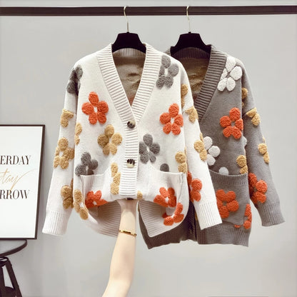 Autumn Winter Cashmere Women Soft Cardigan