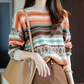 Women's Retro Rustic Design Sweaters