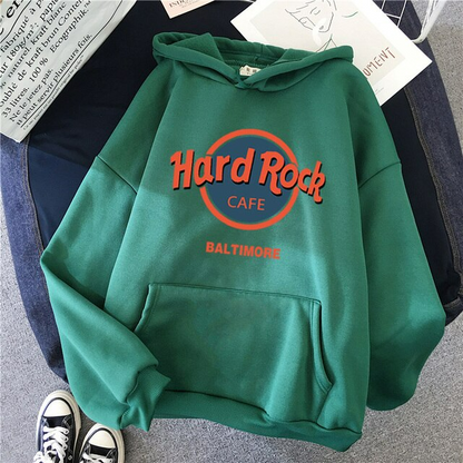 Casual Women's Florida Hard Rock Cafe Hoodies