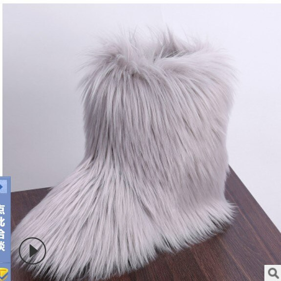 Women Casual Furry Softener Warm Snow Boots