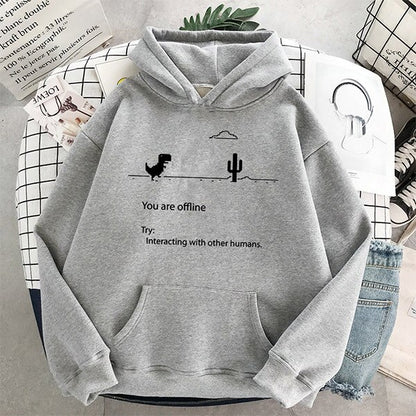 Google Chrome Dinosaur Game Cool Hoodies