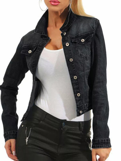 New Fashion Crop Denim Jackets