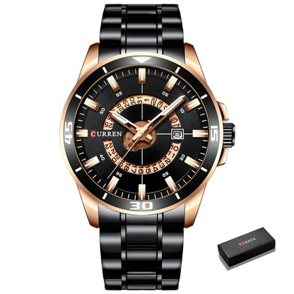 First Class Stainless Steel Analog Men's Dress Watches