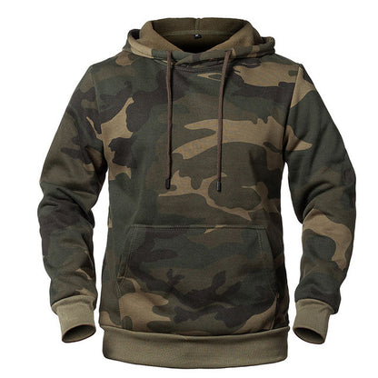 Camouflage Design Military Type Thick Men's Hoodies