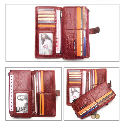 Genuine Leather Soft Brown Wallet