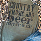 Women Country Music And Beer Funny Themed Sleeveless T-Shirt